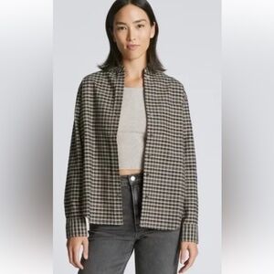 Everlane must have Oxford in falcon plaid, xxs